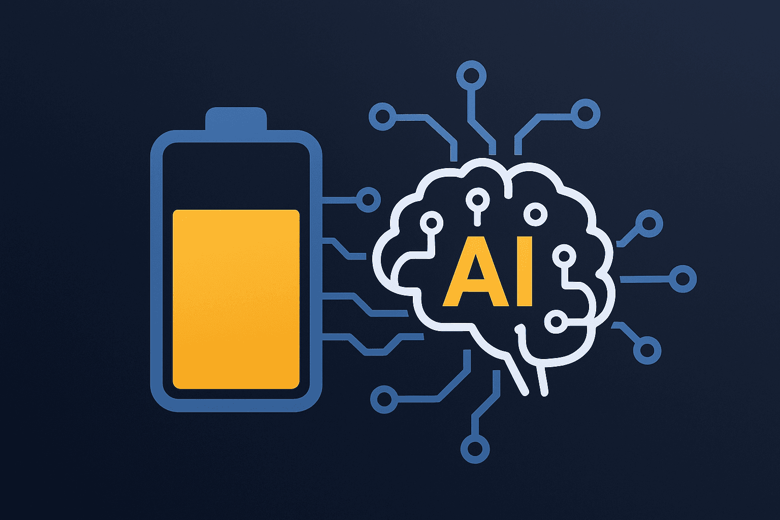 Battery intelligence illustration